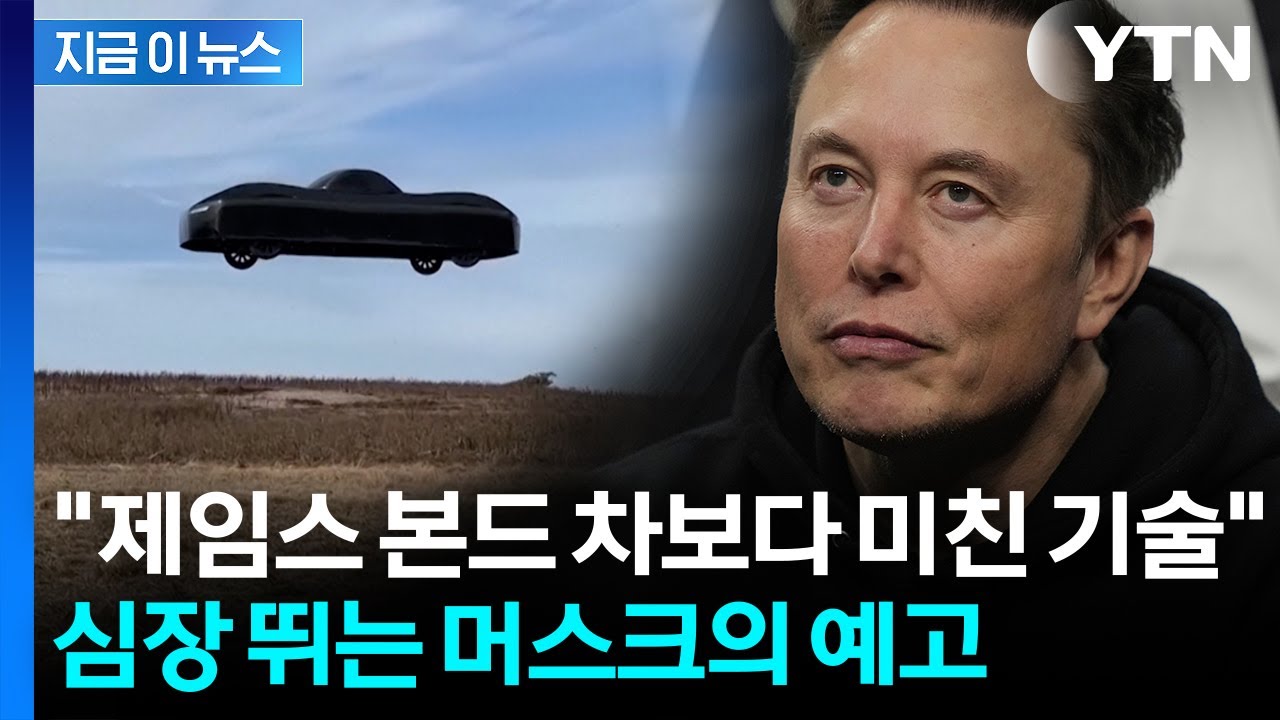 하늘 나는 테슬라?...