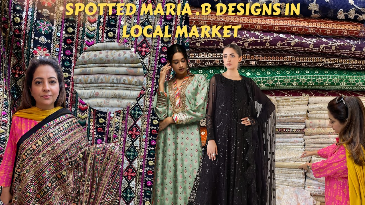 Aashiana Shopping Mall Karachi| Maria.b chiffon suits| Khaadi Net suits| Pure Tussar and Cosmo Silk🩷