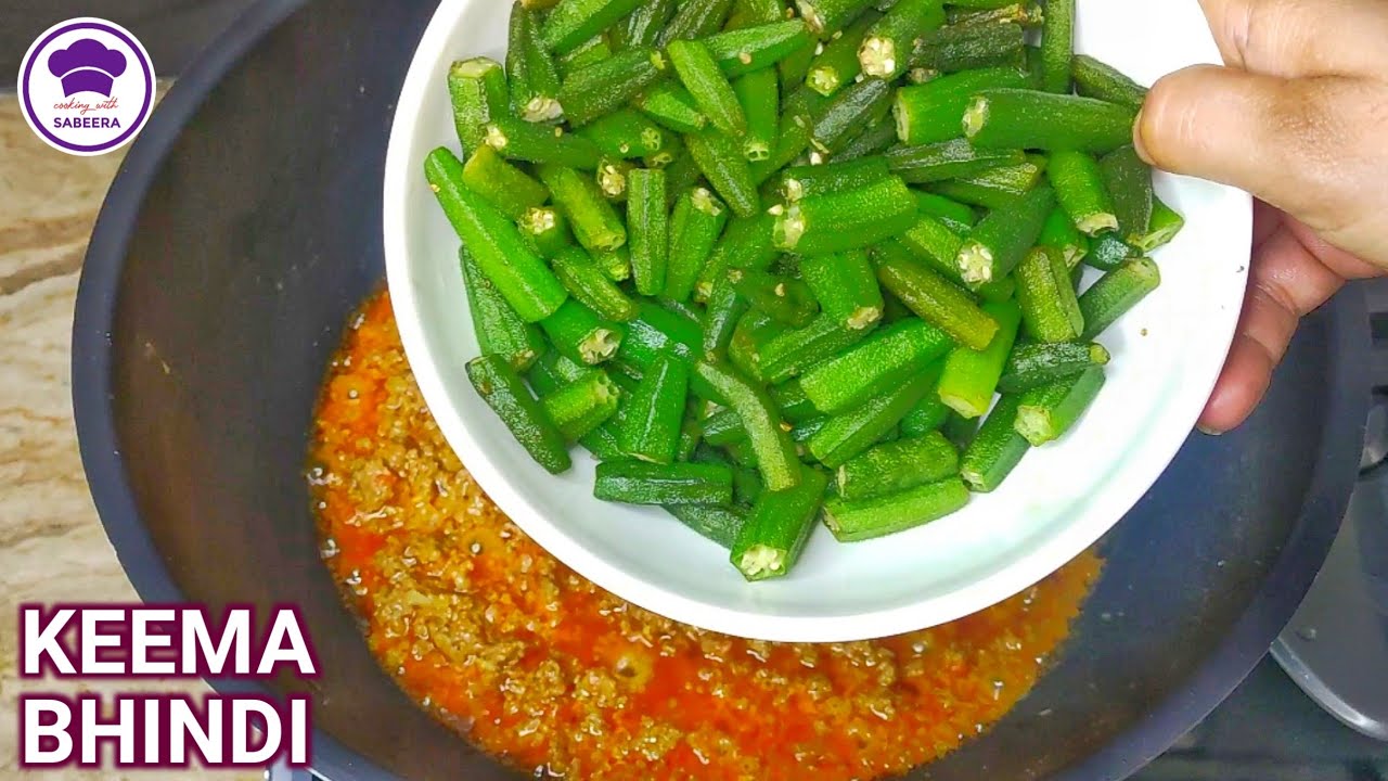 Keema Bhindi Recipe | How to Make Bhindi Keema | Bhindi Keema Masala