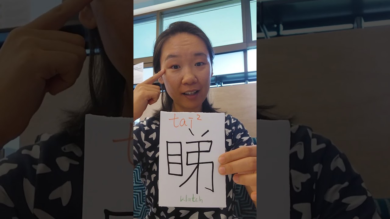 Eye, Watch, Think | 眼 睇 想 | Similar Chinese Characters Explained