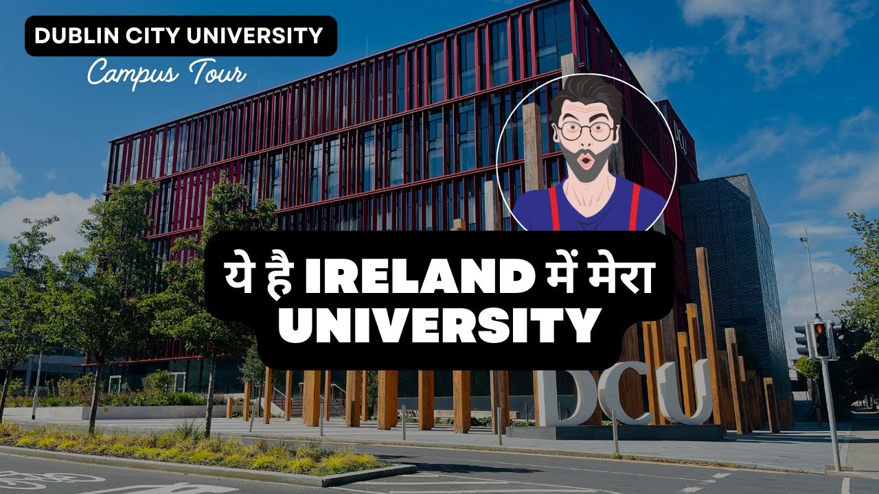 Dublin City University Campus Tour | Life at DCU for International Students (Ireland Vlog) #dcu