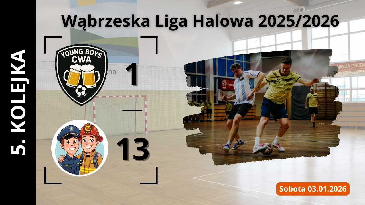 5. kolejka WLH 25/26 Young Boys CWA 1:13 Służby Mundurowe