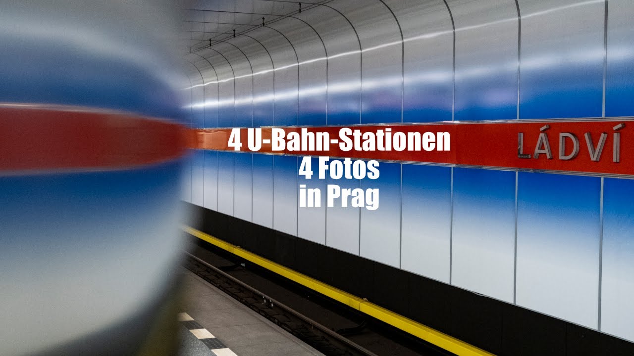 Street Photography (POV): 4 U-Bahn-Stationen 4 Fotos in Prag