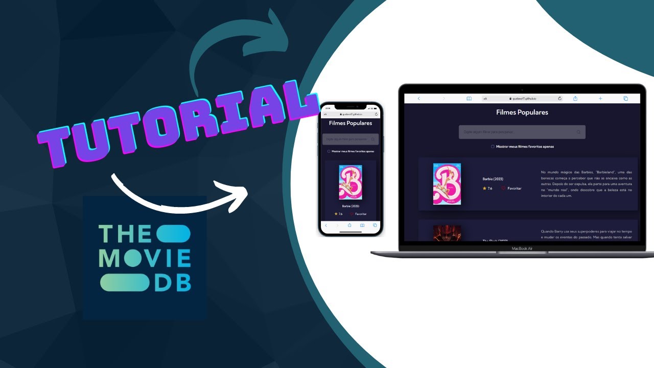 Como usar a API do The Movie Database (TMDb) - Exemplo pr&aacute;tico