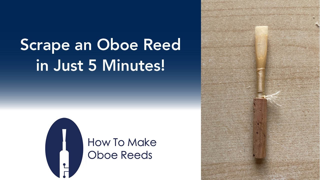 Make an oboe reed in 5 minutes!