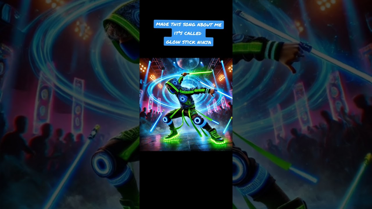 glow stick ninja come alive