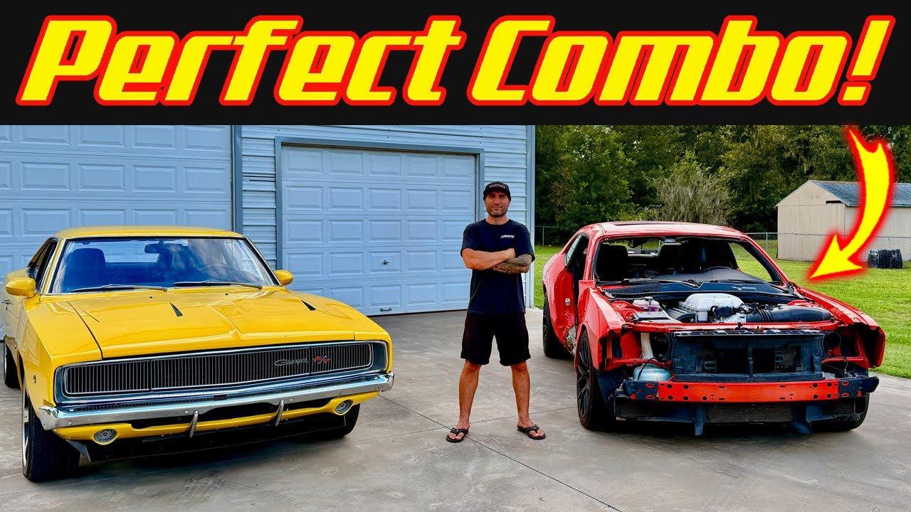 RestoMod 68 Charger Hellcat Classic Car Build — TEARDOWN