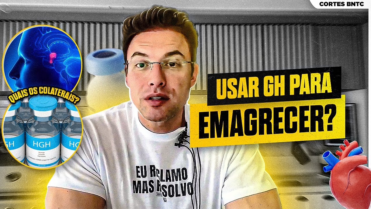 GH ajuda a EMAGRECER!? (Hormônio do Crescimento) | Muzy Explica