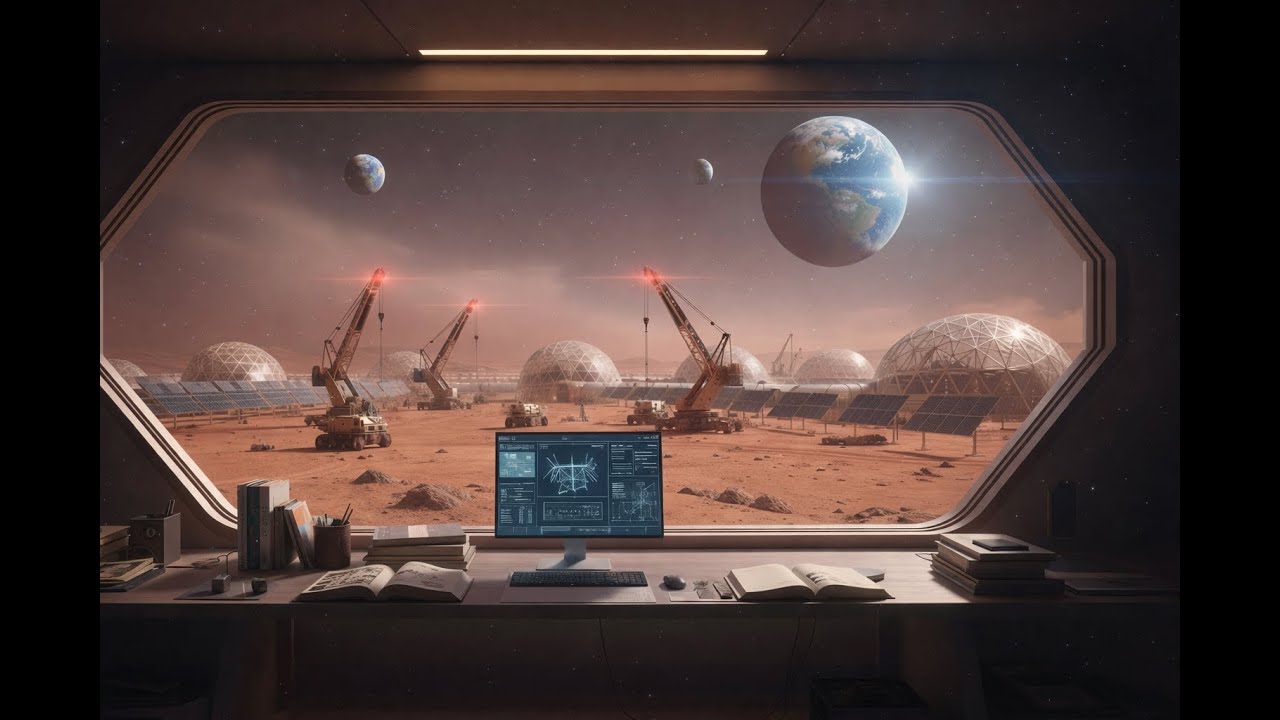 POV: First Architect on Mars (2050) - Terraforming Base Ambience