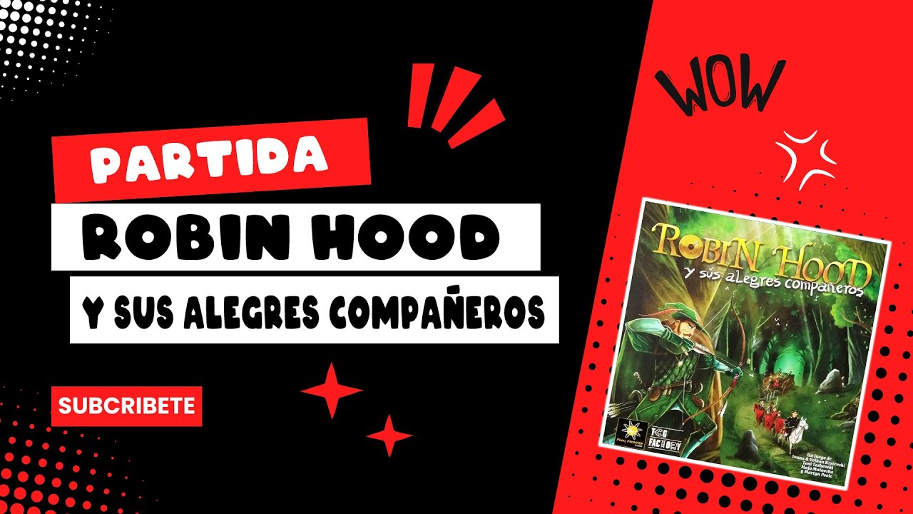 Robin Hood y sus alegres compañeros - Partida en Solitario 2025 | Meeple Solitario