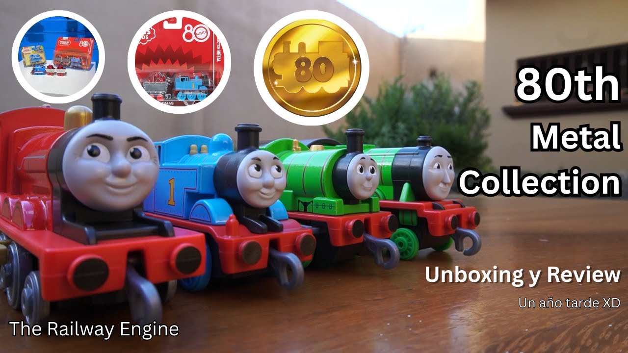 ¿Valen La Pena Los Push Along del 80th? (Unboxing y Review) || The Railway Engine