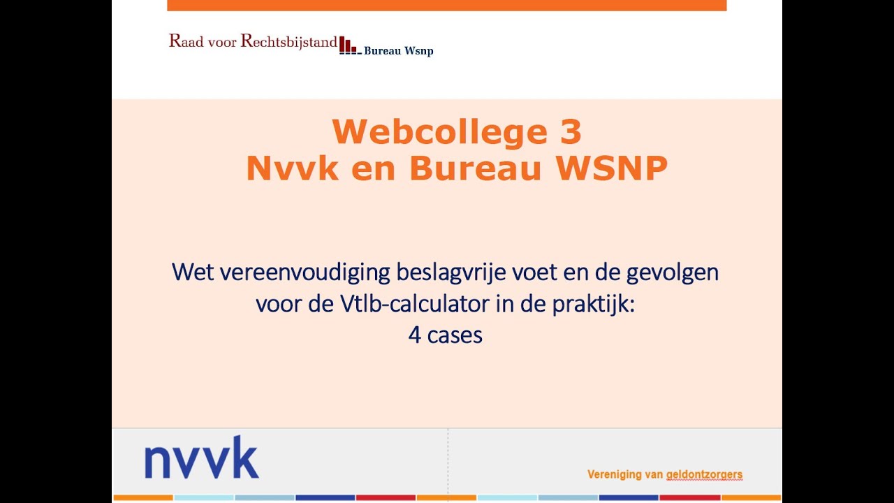Webinar 3: vier praktijkcases van de nieuwe vtlb-calculator
