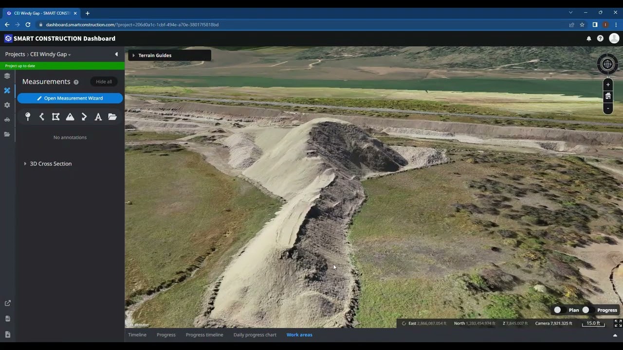 Smart Construction Dashboard & Drone