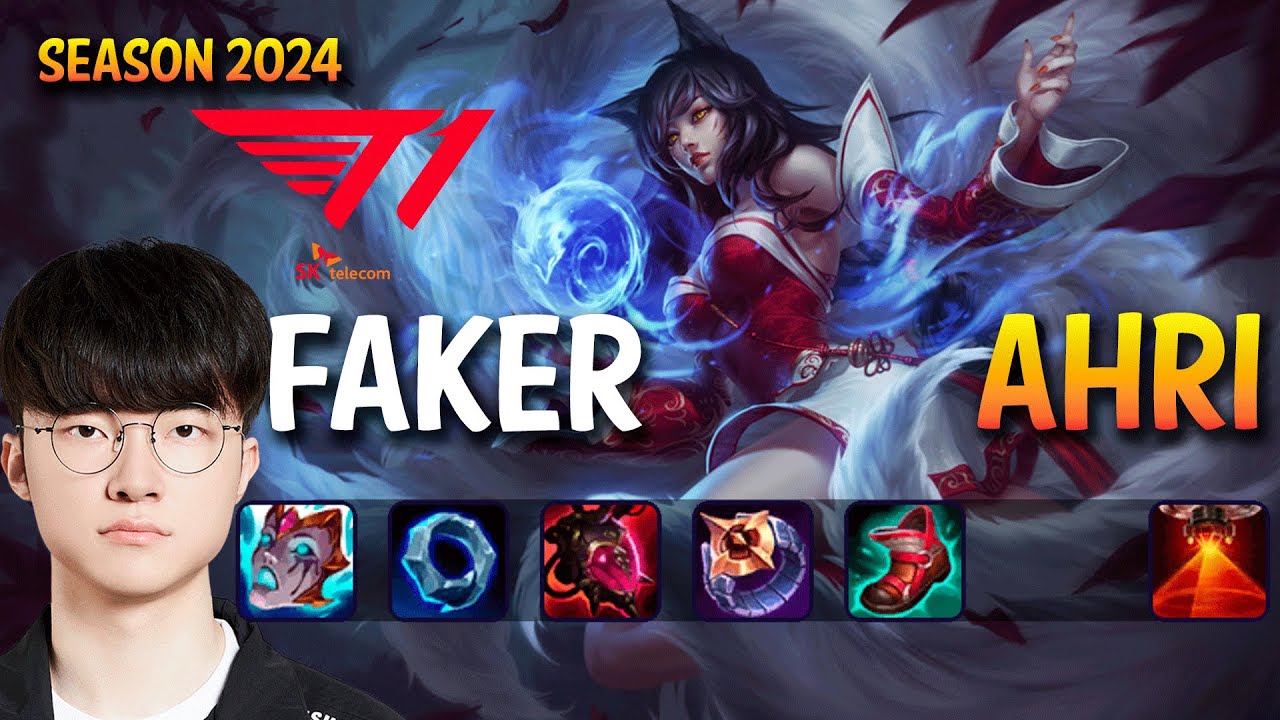 T1 Faker AHRI vs ORIANNA Mid - Patch 14.5 KR Ranked CHALLENGER | lolrec