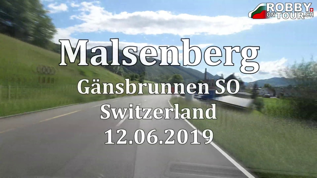 ⁴ᴷ&sup3;⁰ Malsenberg G&auml;nsbrunnen SO Switzerland 12.06.2019