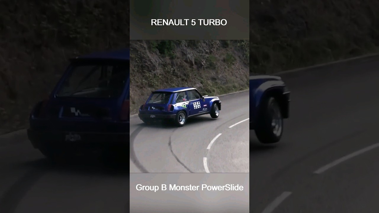 RENAULT 5 Turbo || 300+Hp/900Kg  Group B Drift #hillclimbmonster