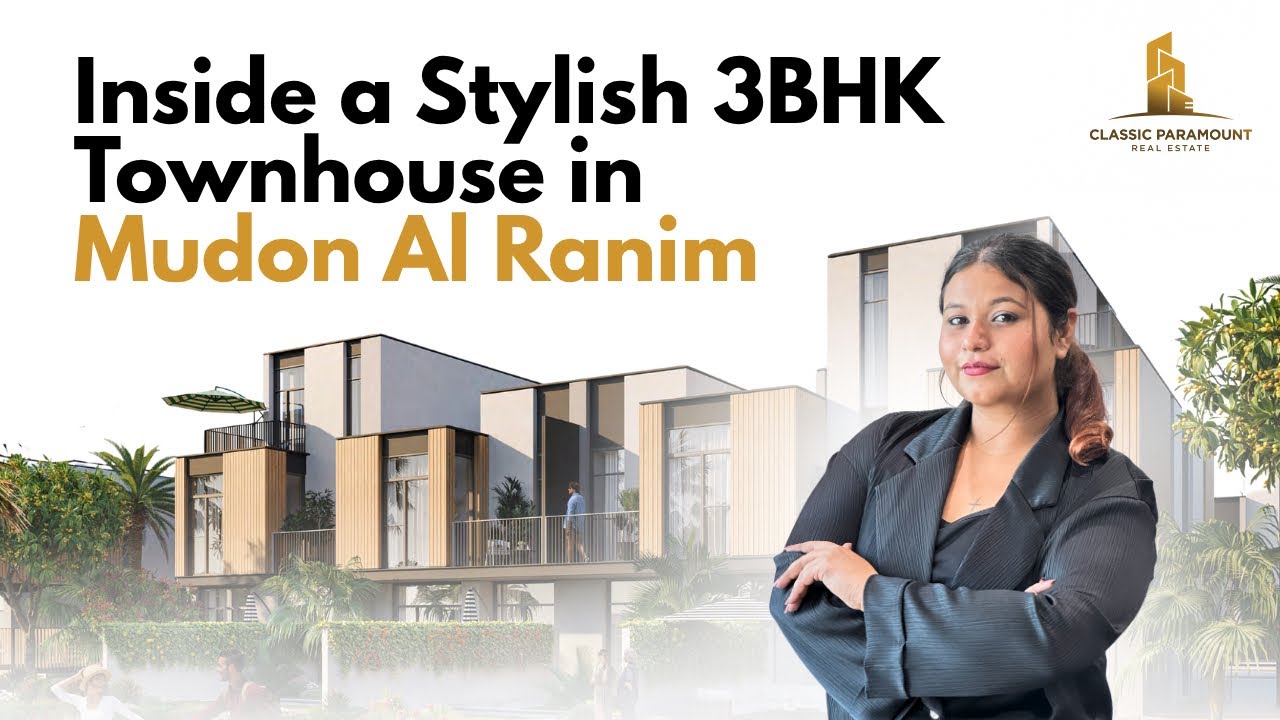 Inside a Stylish 3BR Townhouse in Mudon Al Ranim