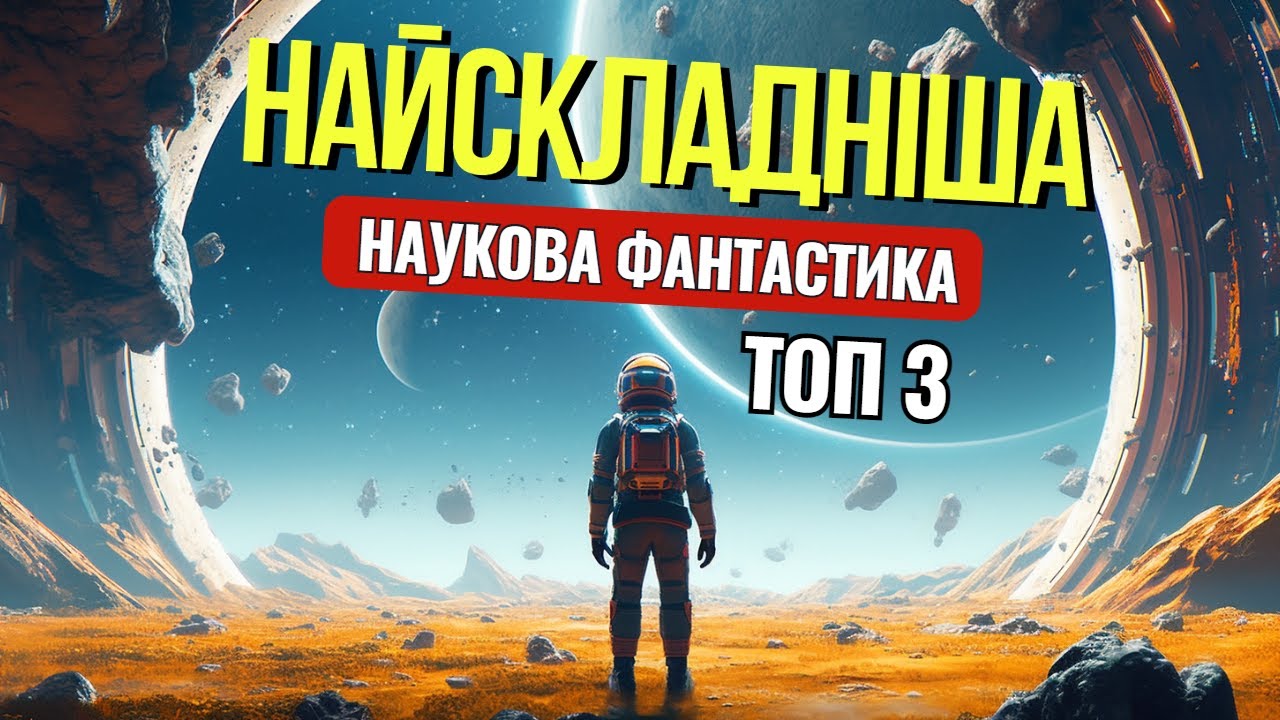 Топ 3 найскладнішої наукової фантастики