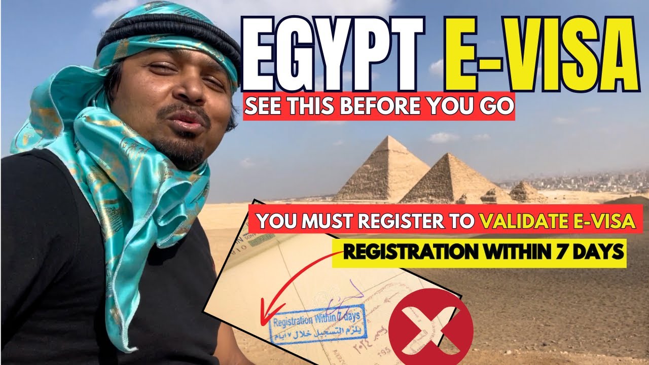 EGYPT EVISA | HOW TO APPLY for Egypt eVisa online | Egypt eVisa registration within 7 days #egypt