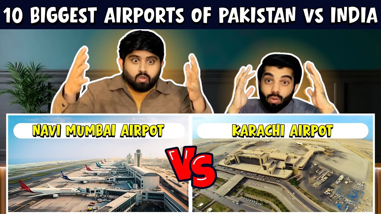 Pakistani Reaction On 10 Biggest Airports of Pakistan 🇵🇰 Vs India 🇮🇳 | विकास  🔥