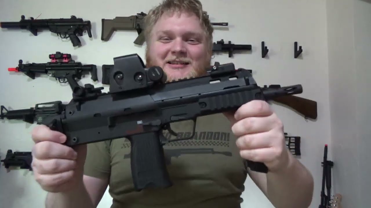 WE SMG 8 and SMG 8 Small Rice (MP7) Airsoft Review Review