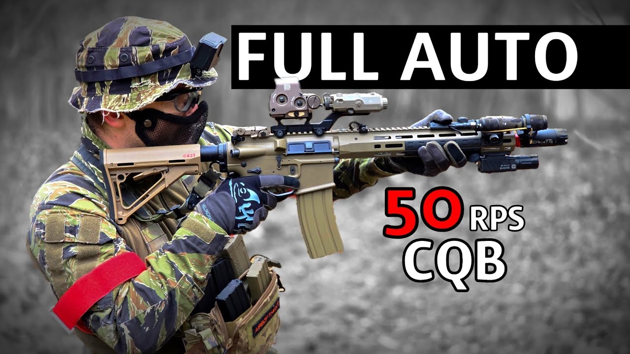Full Auto DSG WE13 WellPro 50 FPS Airsoft | Tactical Building Assault