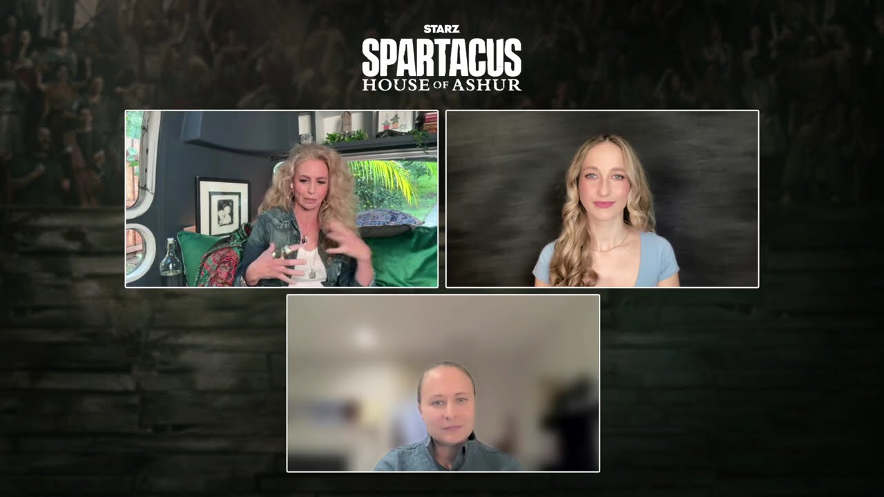 EXCLUSIVE:  Claudia Black + India Shaw-Smith Talk 'Spartacus: House of Ashur'