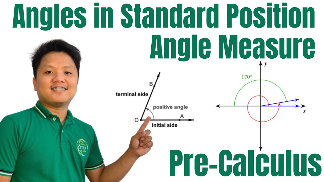 Angle Measure | Angles in Standard Position | Trigonometry | Pre-Calculus
