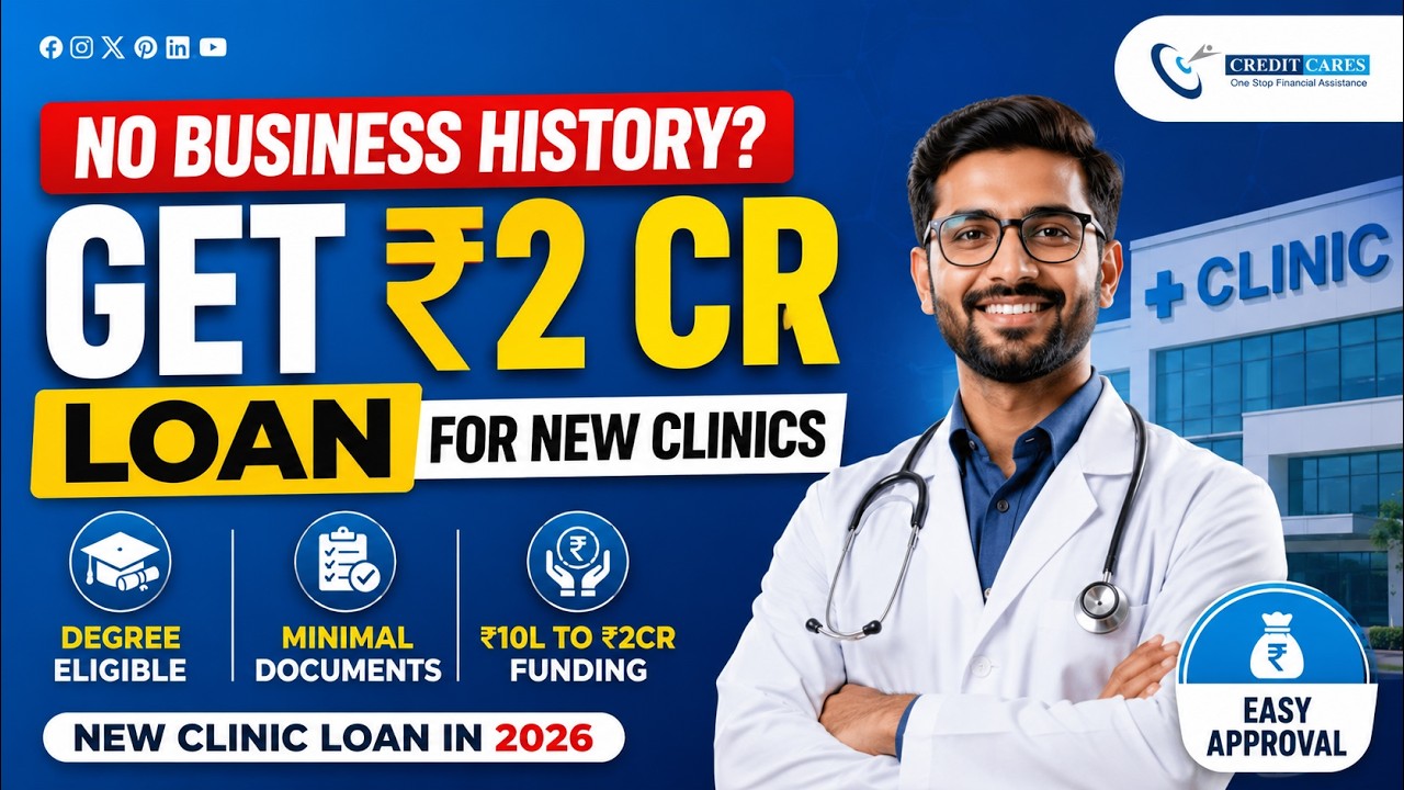 How Doctors Can Get ₹10 Lakh&ndash;₹2 Crore Without Business History