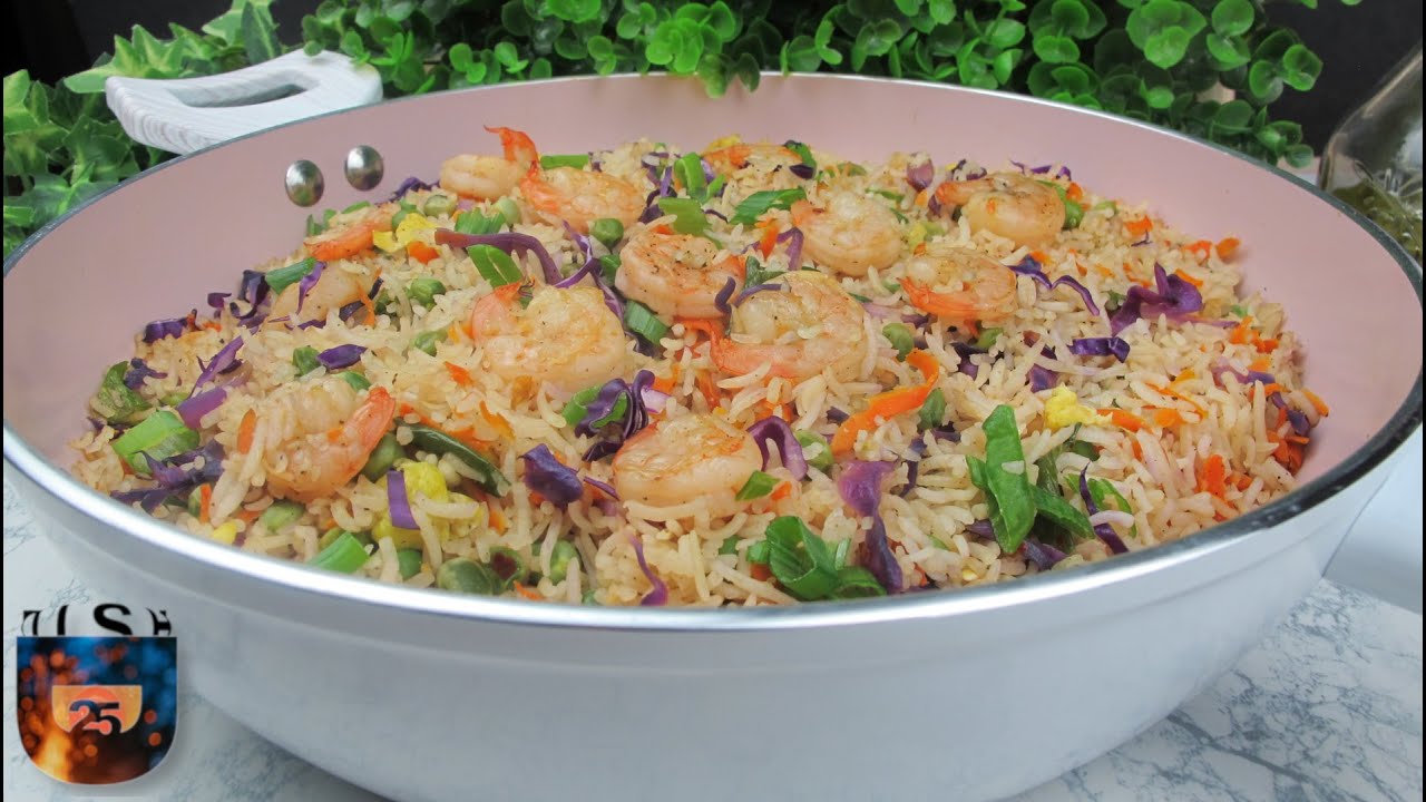 Shrimp Fried Rice | Seafood Dinner Recipe | Dish25
