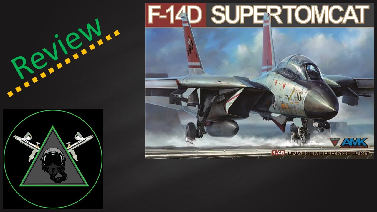 F14D Supertomcat Kit Review 1/48 AMK