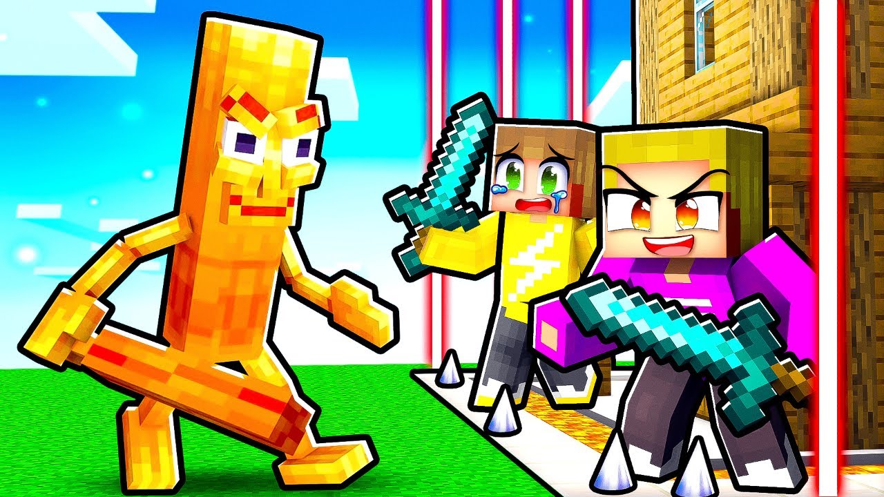 Tung Tung Sahur VS Veiligste Huis In Minecraft