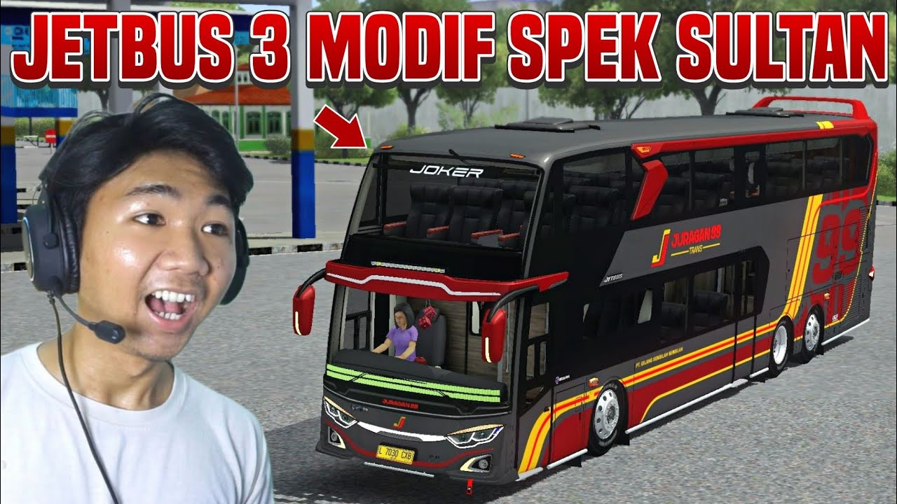 AKHIRNYA AKU BELI JETBUS 3 SDD DAN MODIFIKASI JADI MEWAH!! | BUSSID