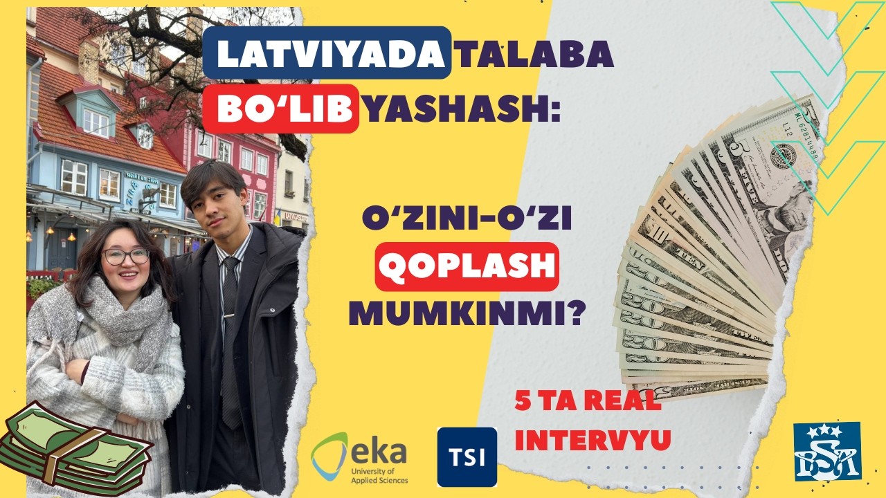LATVIYA 2026: Talabalar o‘zini-o‘zi qoplay oladimi? 🇱🇻 (5 ta talaba bilan ochiq intervyu)