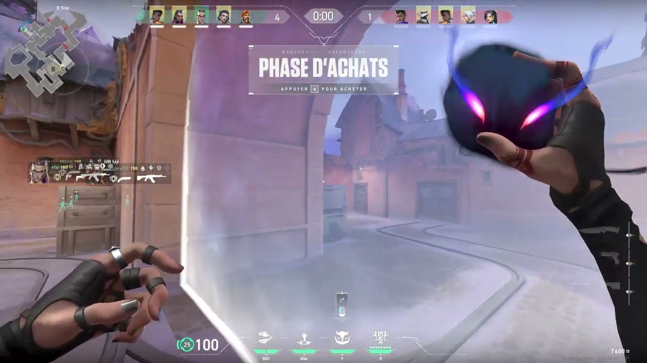 une bonne partie clasée    VALORANT