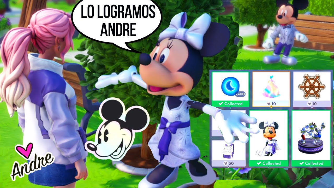 Ep.35 MINNIE me da BUENA SUERTE en el Valle de los Sueños Dreamlight Valley en español