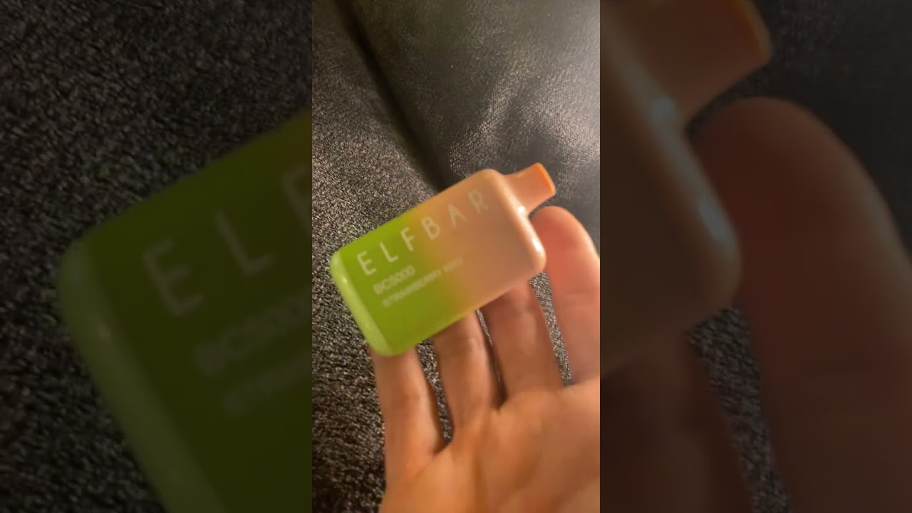 Strawberry kiwi 🥝 #elfbar #vape #vapelife #reels