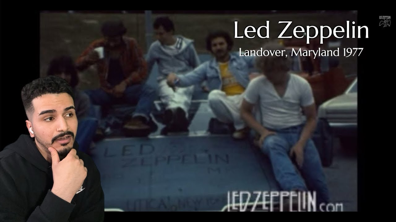 Reacting to Led Zeppelin - Landover, Maryland 1977 (Rare Film Series)
