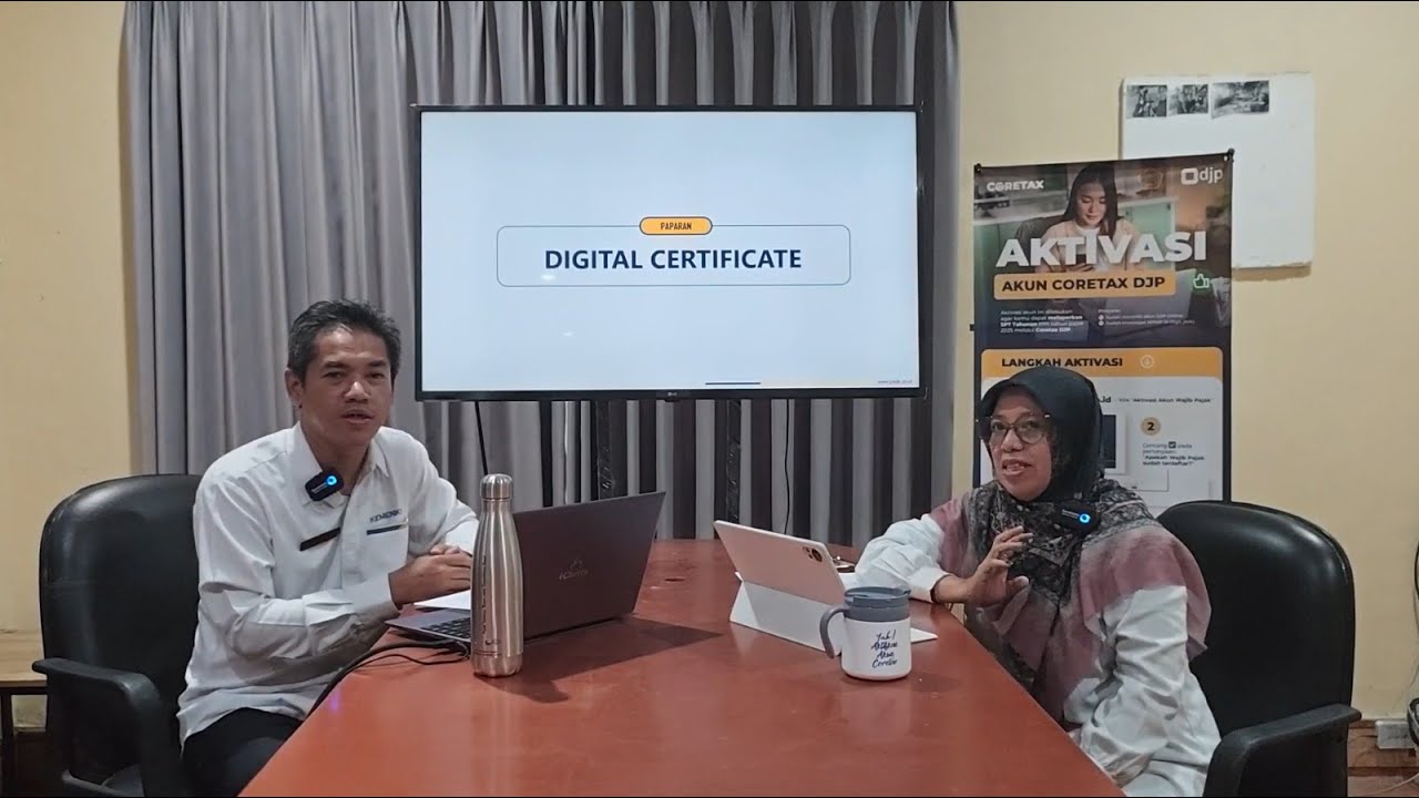 BINCANG-BINCANG PAJAK EPISODE 2 : TATA CARA PERMOHONAN KO/SERTIFIKAT ELEKTRONIK PADA CORETAX