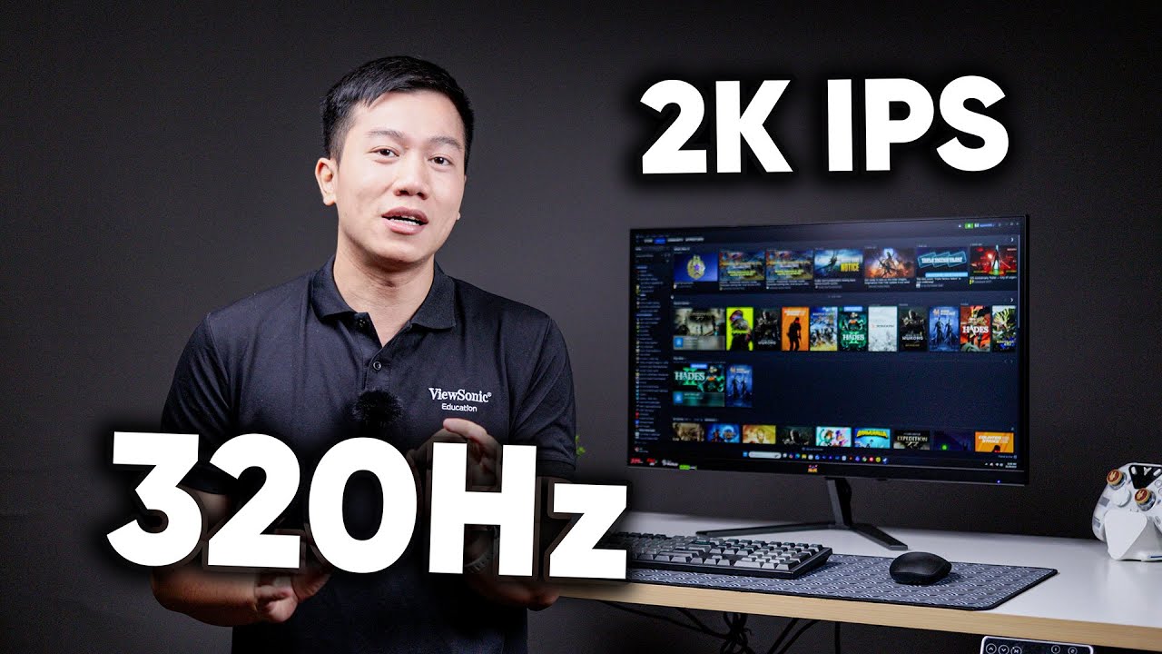 Trải nghiệm chơi game ĐỈNH CAO với 2K - IPS - 320Hz - ViewSonic VX2766-2K-PRO-9
