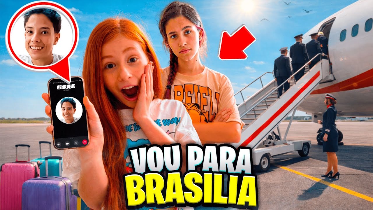 VOU PARA BRASÍLIA COMO SERÁ A REAÇÃO DOS MEUS AMIGOS ? ( Susu e família ) 