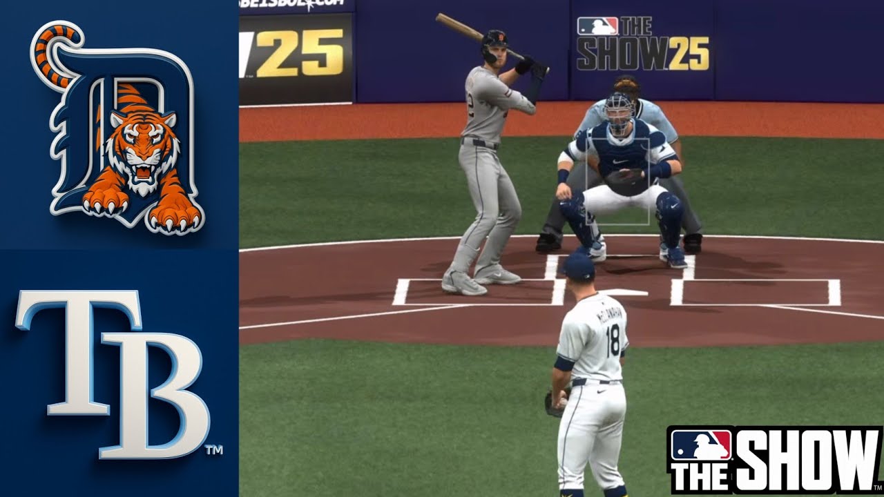 Detroit Tigers vs Tampa Bay Rays | Feb 28th Spring Training FULL GAME | MLB THE SHOW 25 