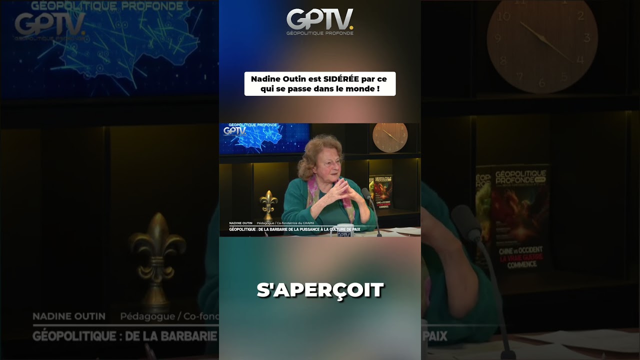 Nadine Outin est SIDÉRÉE par ce qui se passe dans le monde !