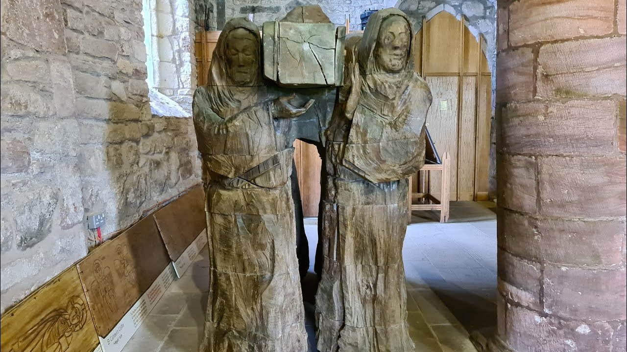 The Parish Church of Saint Mary the Virgin ▪️ Lindisfarne Priory▪️Holy Island. 🏴󠁧󠁢󠁥󠁮󠁧󠁿England @
