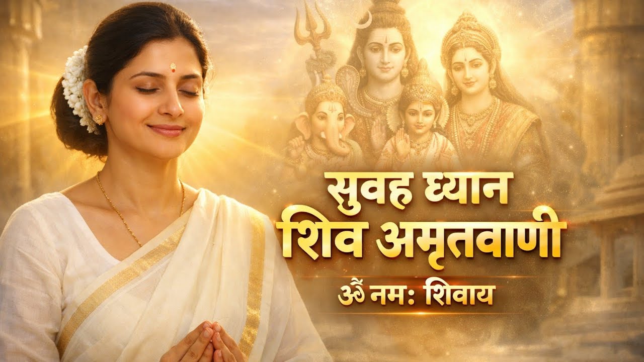 🕉 हरहर महादेव 🕉शिव अमृतवाणी सम्पूर्ण पाठ | Om Namah Shivaya | शिव भक्ति से मन की शांति | 