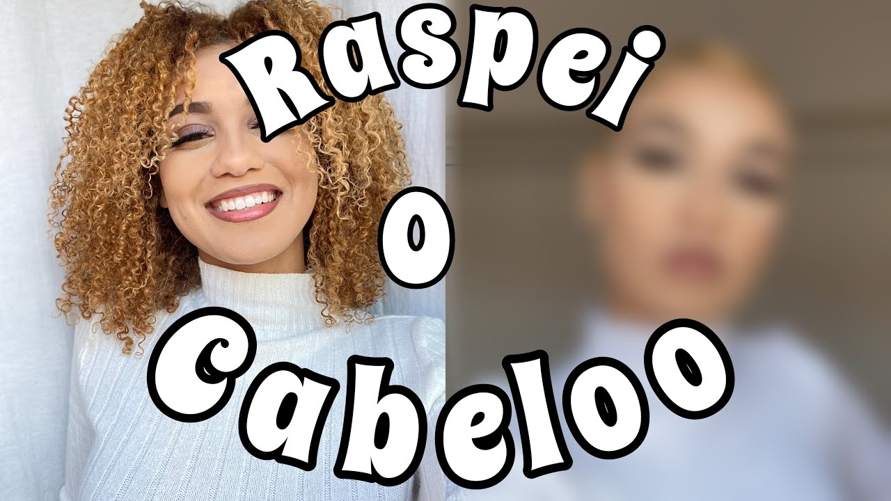 RASPEI ME CABELO 😱😱 visual novoo