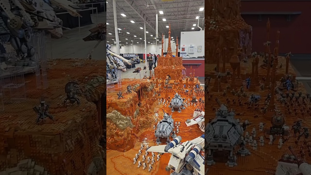 ГИГАНТСКАЯ сборка LEGO Clone Wars Geonosis!
