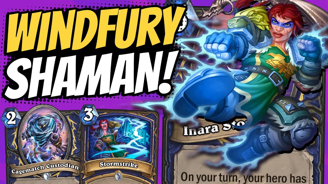 ...so we wanted Shaman to be good? Inara Burst Shaman is STUPID good. | Darkmoon Faire | Hearthstone