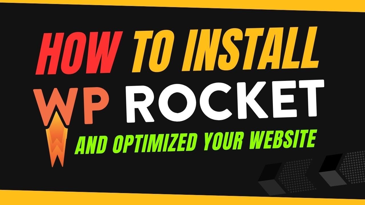 How to Install WP Rocket in WordPress – Step-by-Step Guide for Beginners