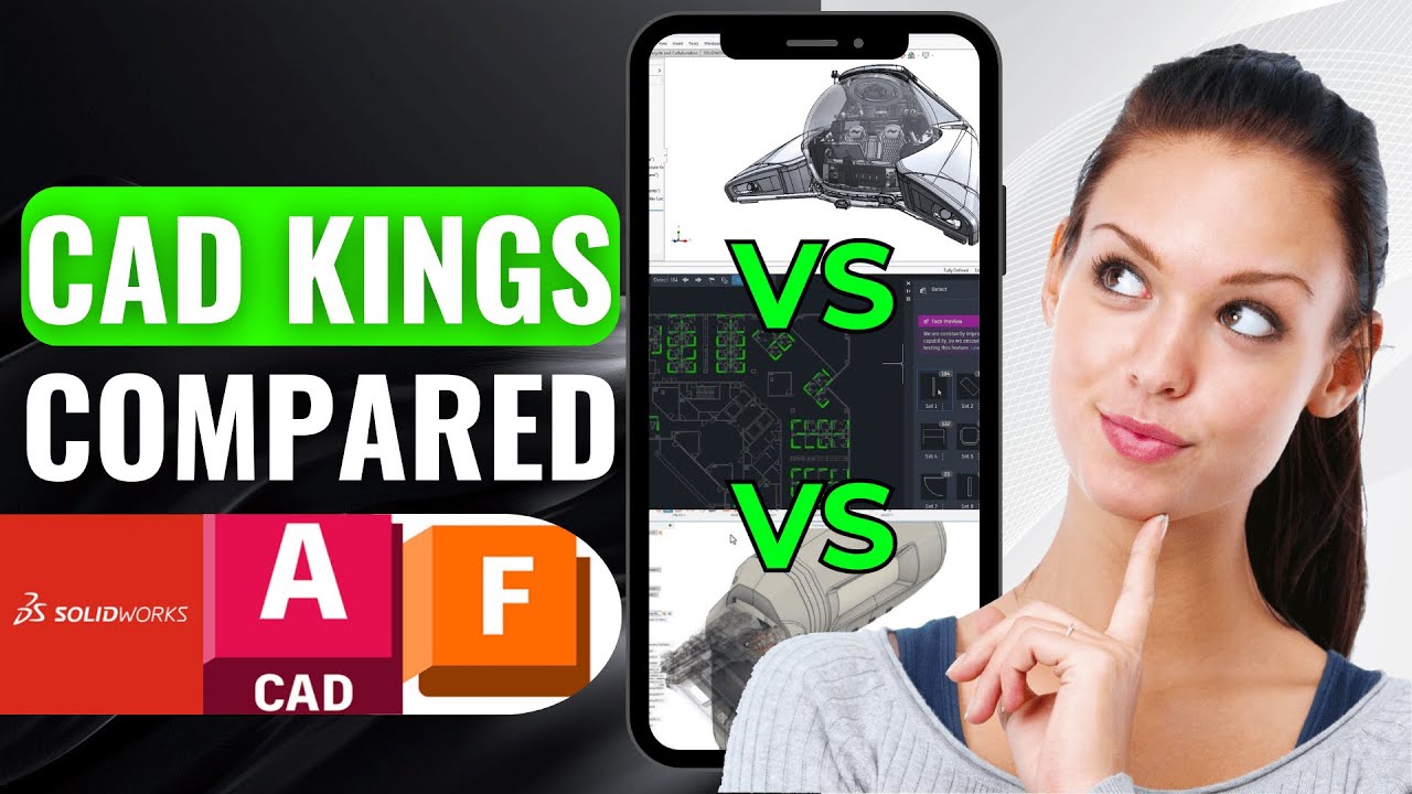 Solidworks vs AutoCAD vs Fusion 360 | (2025) Which 3D Design Software Is The BEST Option For You?